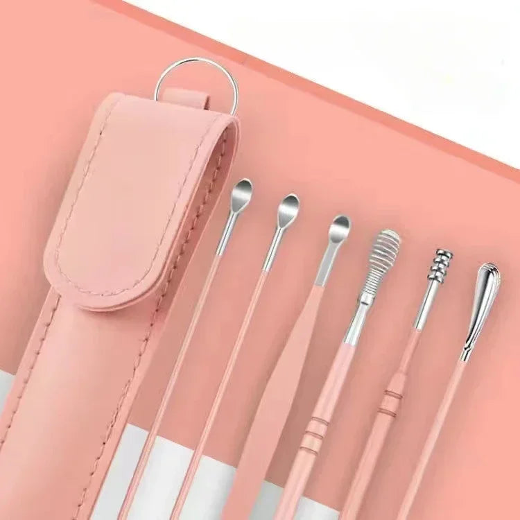 Ear Wax Cleaner Earwax Removal Tool Pick Digging Artifact Earpick Cleaning Ears Remover For Clean Your Kit Gadgets New