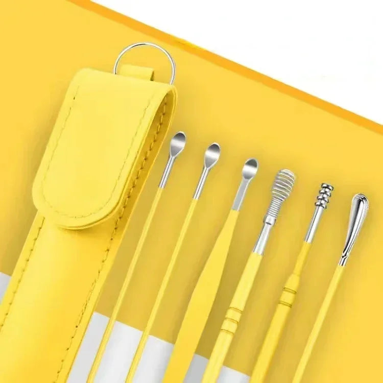 Ear Wax Cleaner Earwax Removal Tool Pick Digging Artifact Earpick Cleaning Ears Remover For Clean Your Kit Gadgets New