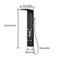 Easy Temperature Control Anti-limescale Bath Screen Shower Head Set, Gentle And Rain-like Spray Handheld Shower