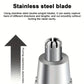 Electric Nose & Ear Hair Trimmer Kit – Multi-Use Grooming Tool for Men & Women