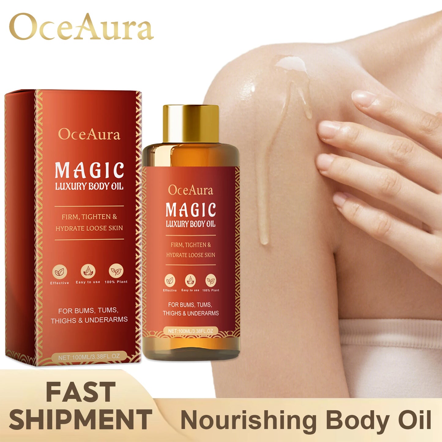 Magic Luxury Body Oil – Firming, Rejuvenating, Deeply Moisturizing