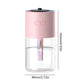 Car Air Humidifier with RGB LED Light 280ML Essential Oil Diffuser Rechargeable Mini Aromatherapy Machine for Bedroom and Travel