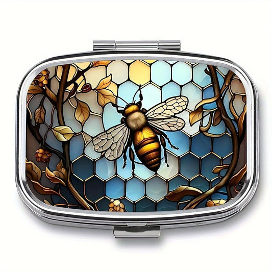 Lovely Colored Travel Metal Organizer Case – Pill, Jewelry & Small Item Holder