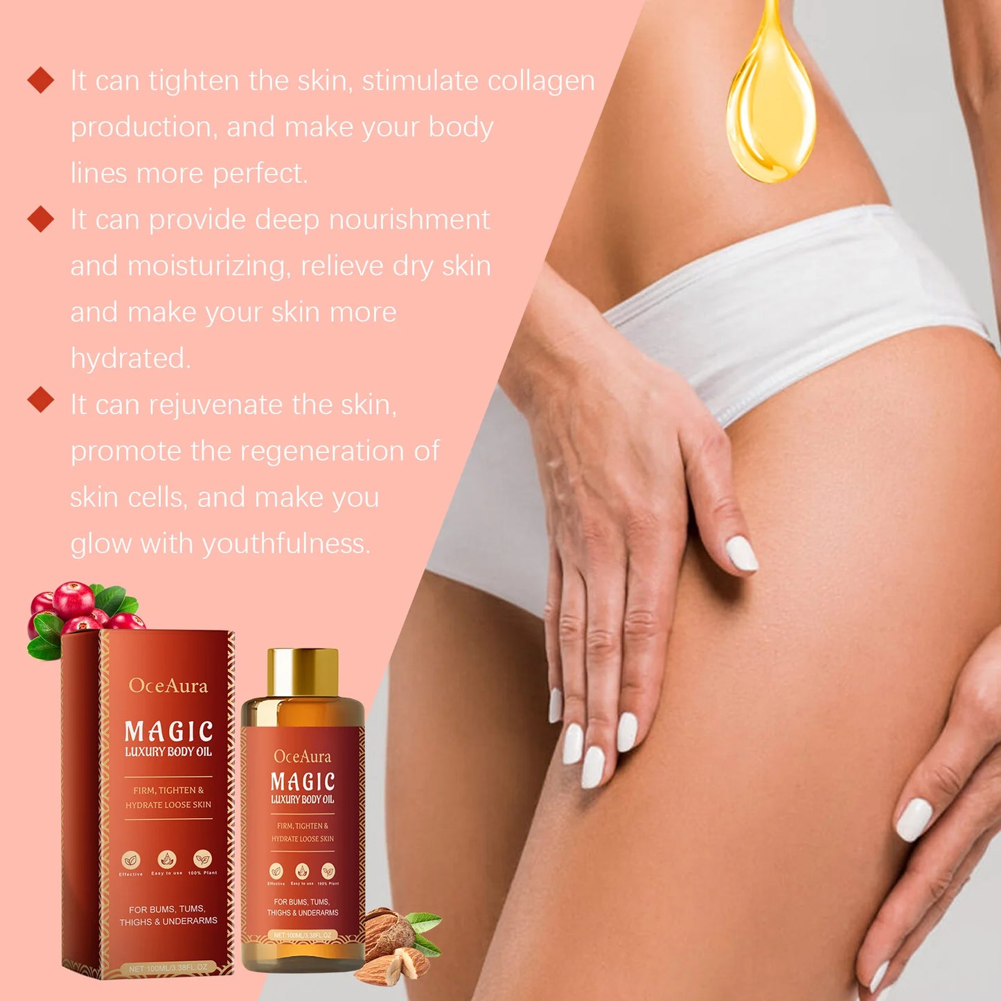 Magic Luxury Body Oil – Firming, Rejuvenating, Deeply Moisturizing